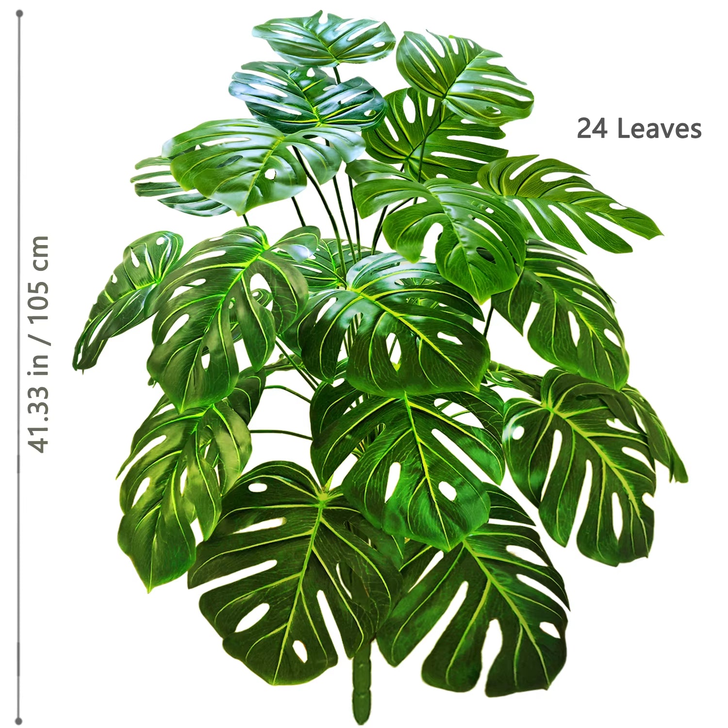 Elevate Your Space with a Stunning 40-130Cm Artificial Monstera Plant - Perfect for Home, Garden, and Office Decor!