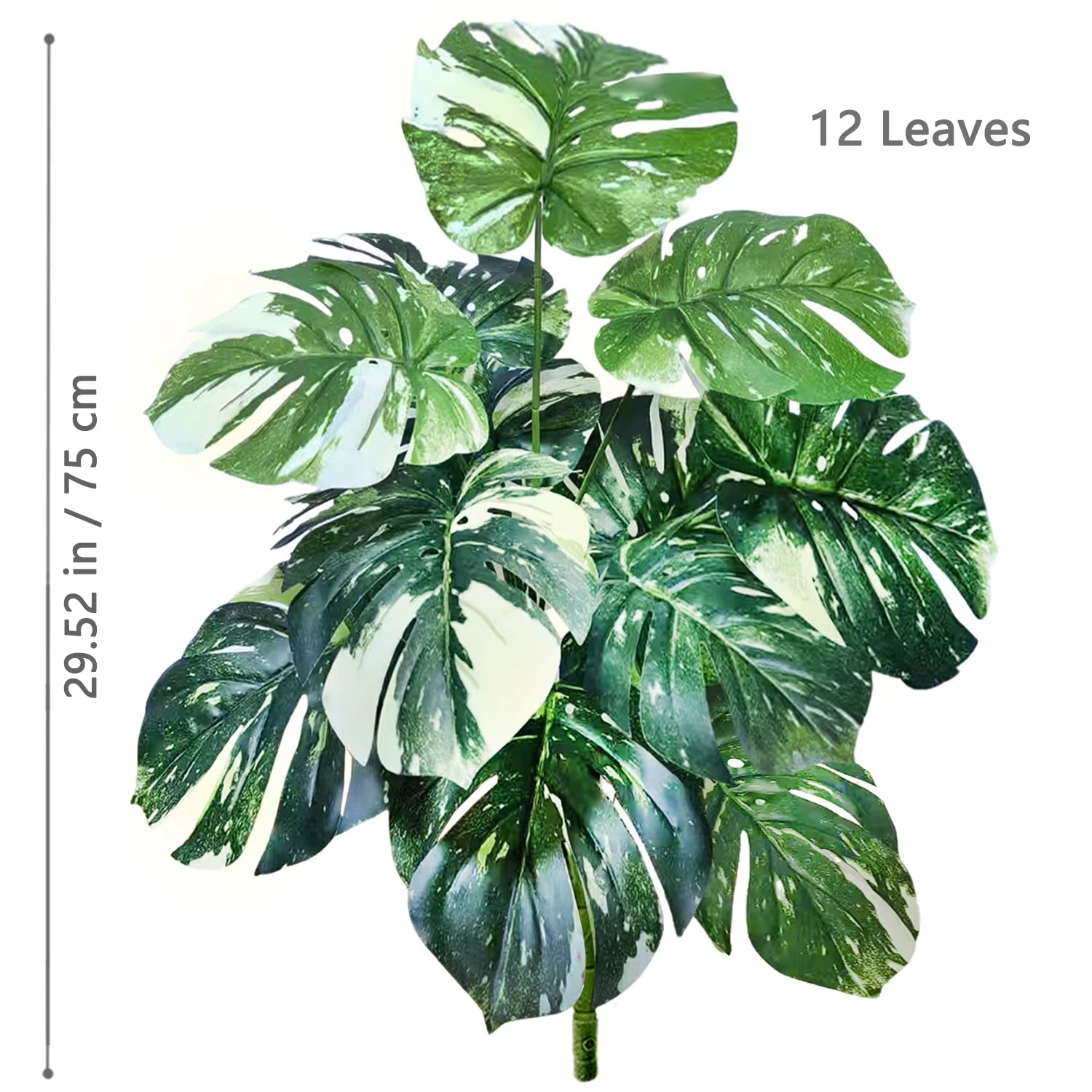Elevate Your Space with a Stunning 40-130Cm Artificial Monstera Plant - Perfect for Home, Garden, and Office Decor!