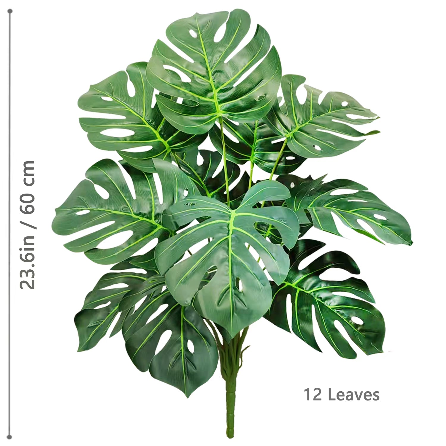 Elevate Your Space with a Stunning 40-130Cm Artificial Monstera Plant - Perfect for Home, Garden, and Office Decor!