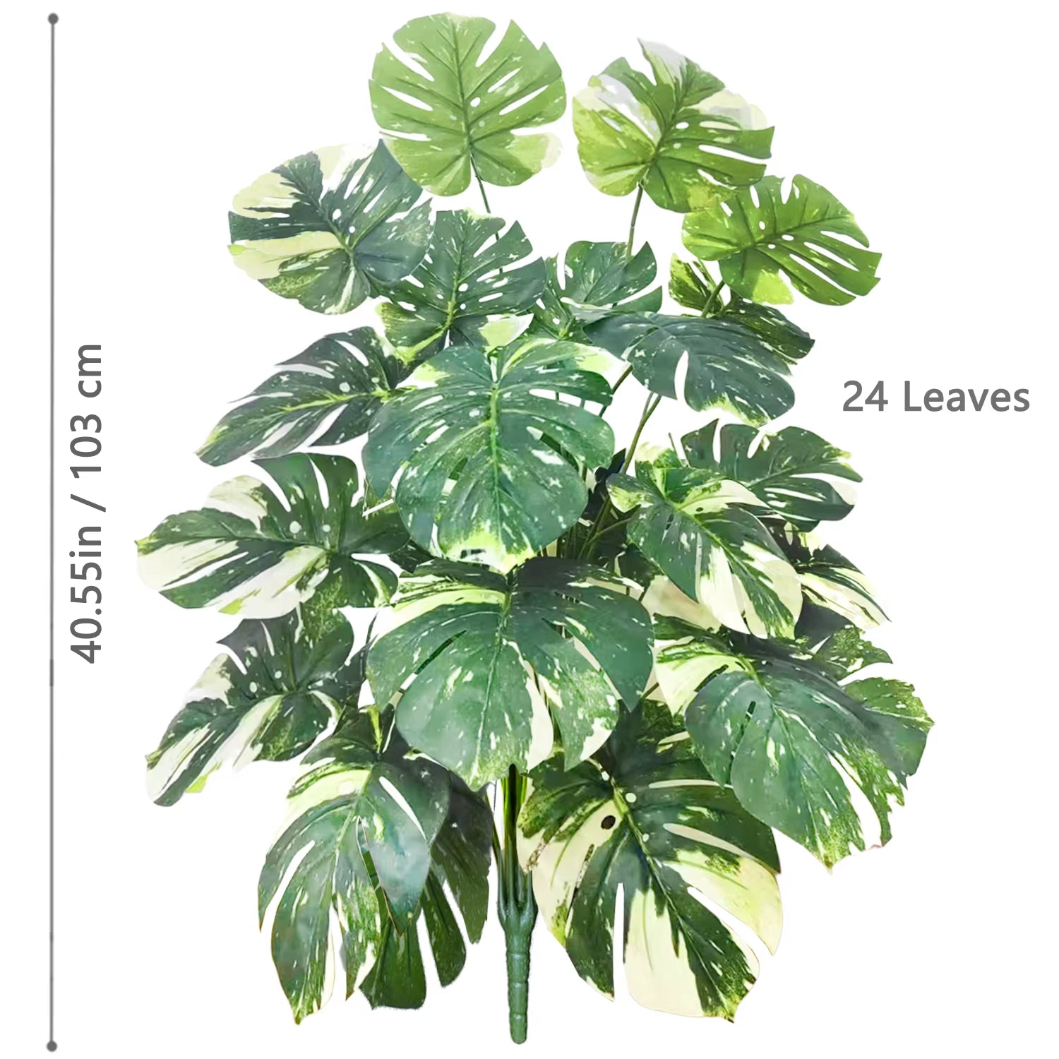 Elevate Your Space with a Stunning 40-130Cm Artificial Monstera Plant - Perfect for Home, Garden, and Office Decor!