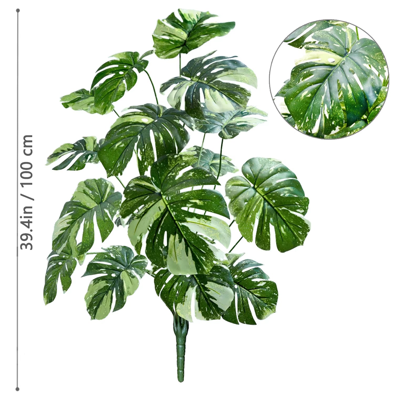 Elevate Your Space with a Stunning 40-130Cm Artificial Monstera Plant - Perfect for Home, Garden, and Office Decor!