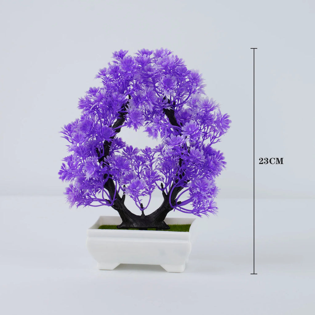 Elevate Your Space with Our Stunning Artificial Bonsai Potted Plant - Perfect for Home, Garden, and Office Decor!