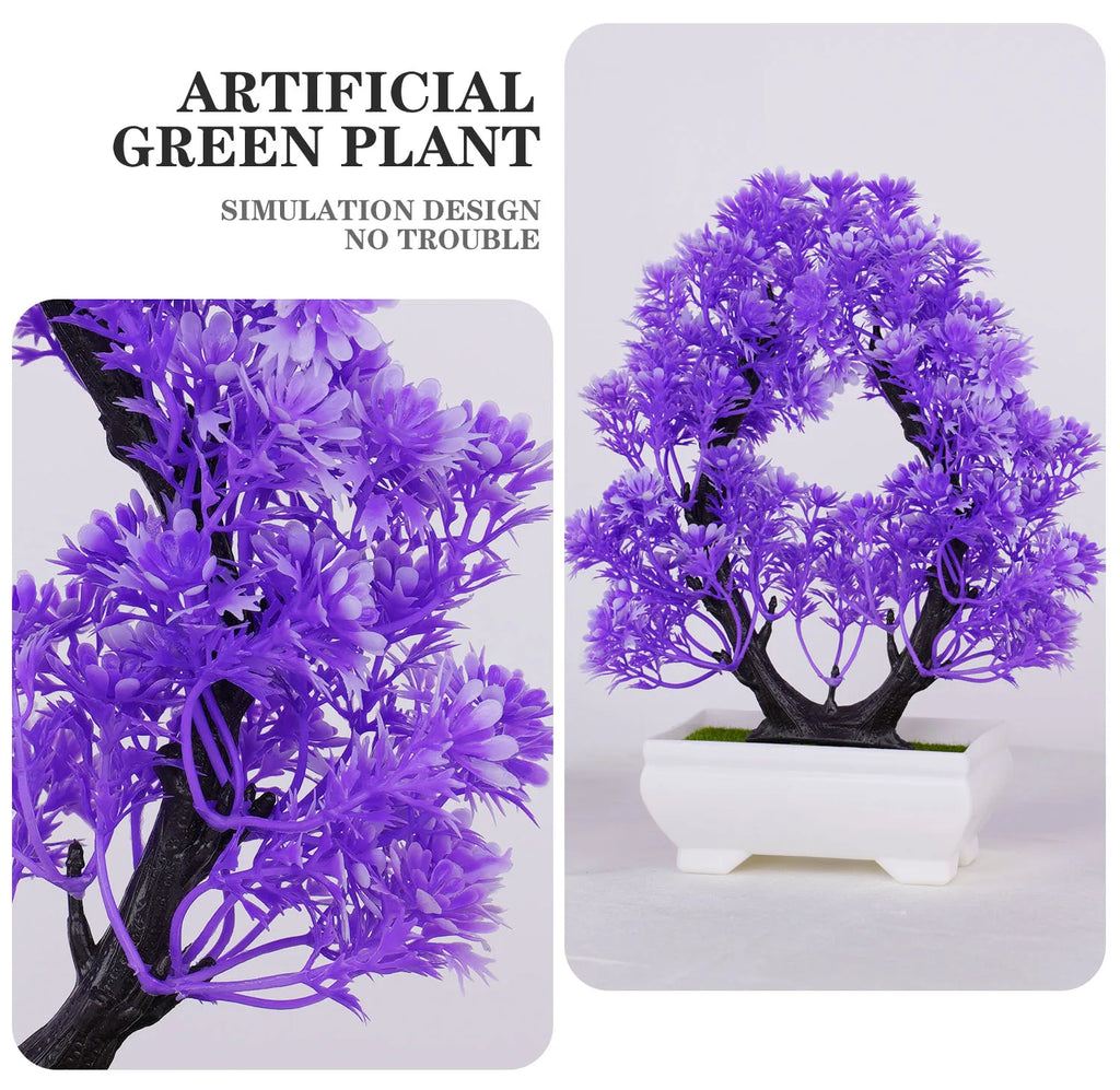 Elevate Your Space with Our Stunning Artificial Bonsai Potted Plant - Perfect for Home, Garden, and Office Decor!