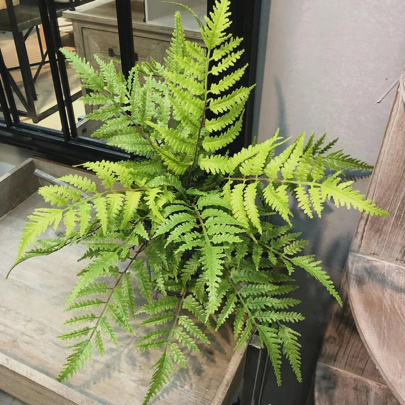 Transform Your Space with 1Pcs Lush Artificial Green Persian Fern - Perfect for Bedrooms, Parties, and Home Decor!