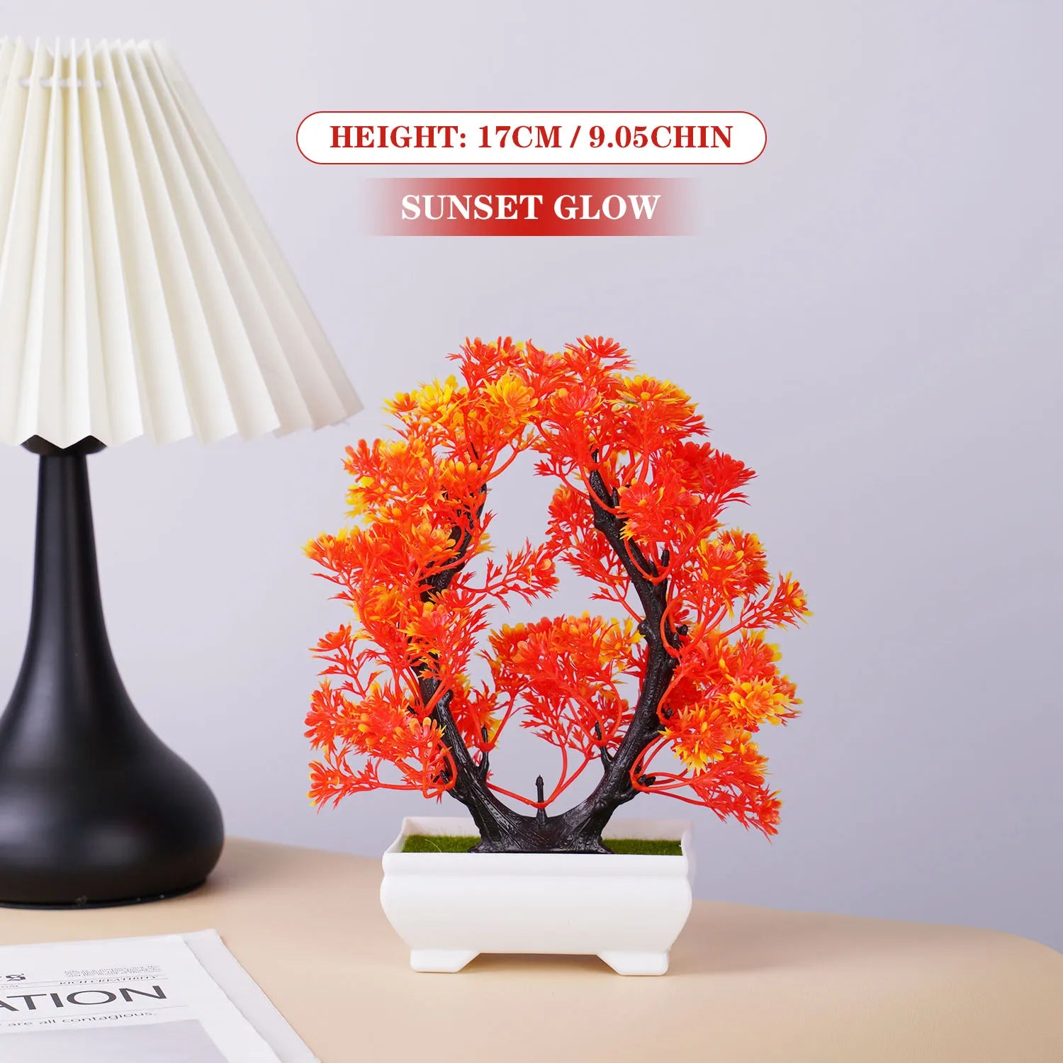 Elevate Your Space with Our Stunning Artificial Bonsai Potted Plant - Perfect for Home, Garden, and Office Decor!