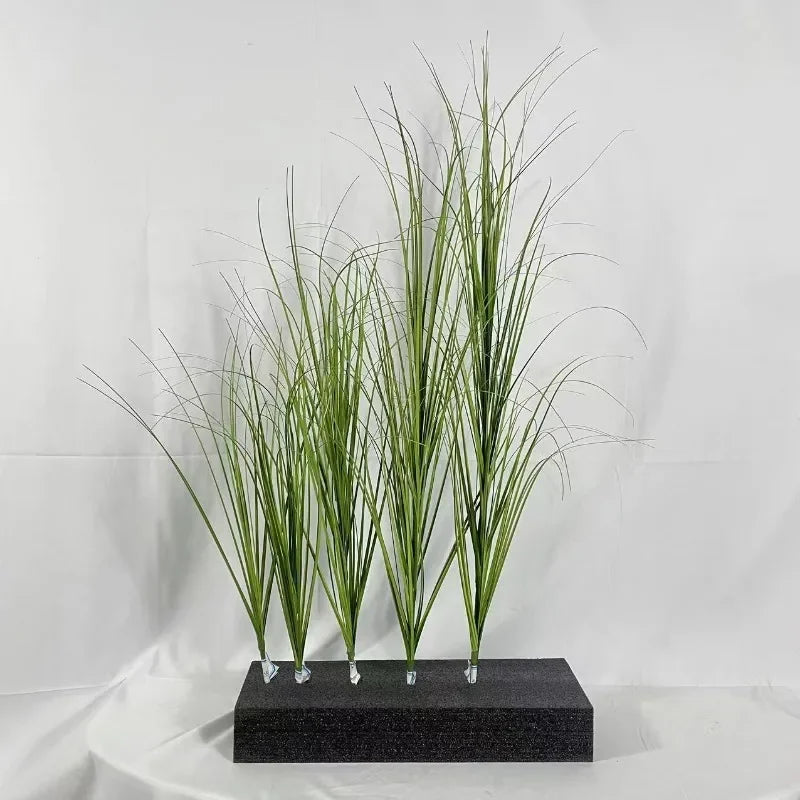 Lifelike Simulated Grass Bushes for Stunning Home Décor - Perfect for Celebrating Anniversaries and Outdoor Exhibitions