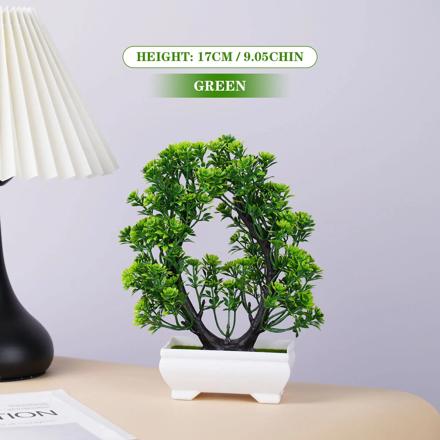 Elevate Your Space with Our Stunning Artificial Bonsai Potted Plant - Perfect for Home, Garden, and Office Decor!