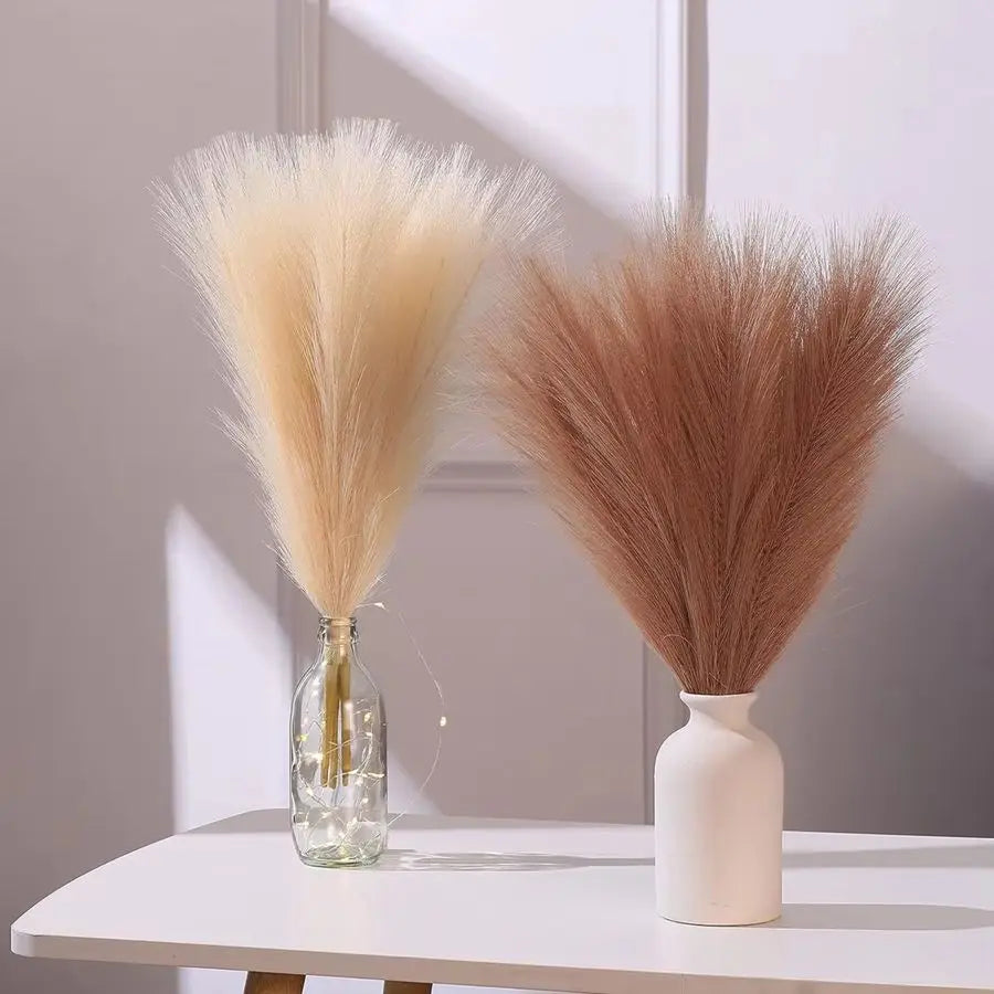 Elegant Pampas Grass Reed Artificial Plant for Stunning Wedding Bouquets and Festive Table Decor