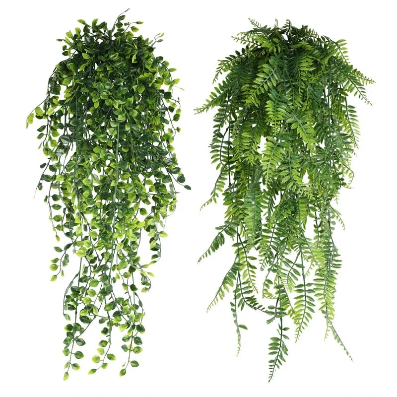 Elevate Your Space with 90Cm Persian Fern Leaves Vines - Stunning Artificial Plant for Home, Wedding, and Party Decor