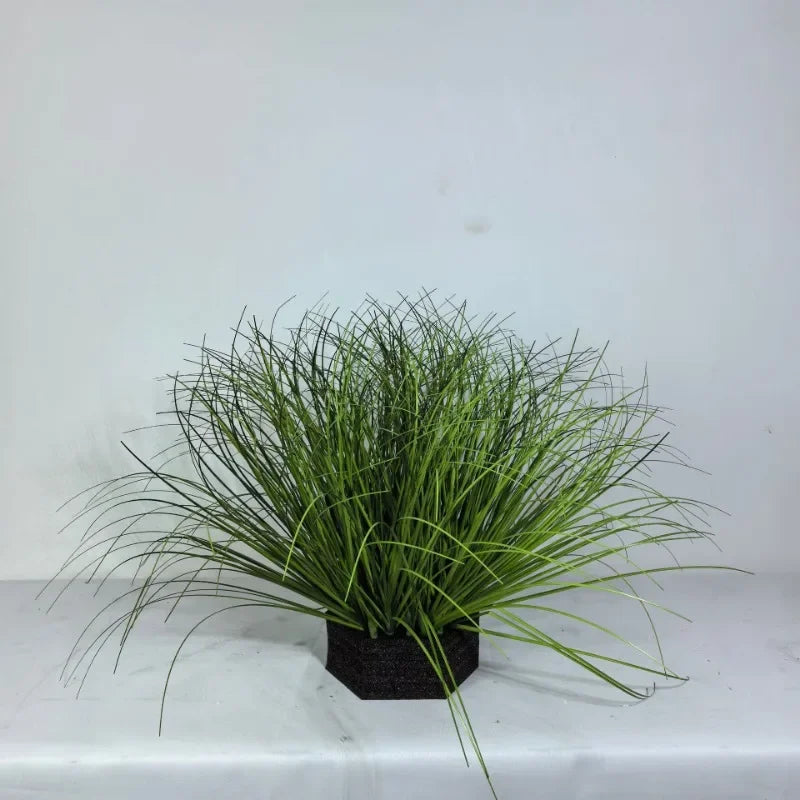 Lifelike Simulated Grass Bushes for Stunning Home Décor - Perfect for Celebrating Anniversaries and Outdoor Exhibitions