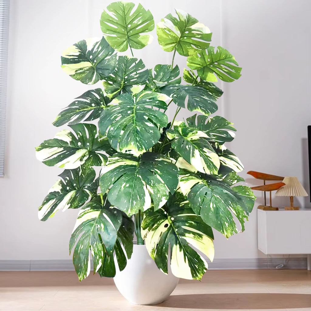 Elevate Your Space with a Stunning 40-130Cm Artificial Monstera Plant - Perfect for Home, Garden, and Office Decor!