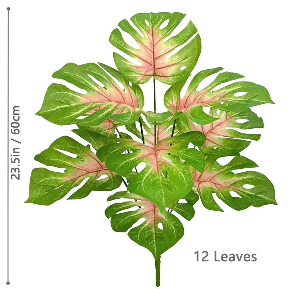 Elevate Your Space with a Stunning 40-130Cm Artificial Monstera Plant - Perfect for Home, Garden, and Office Decor!