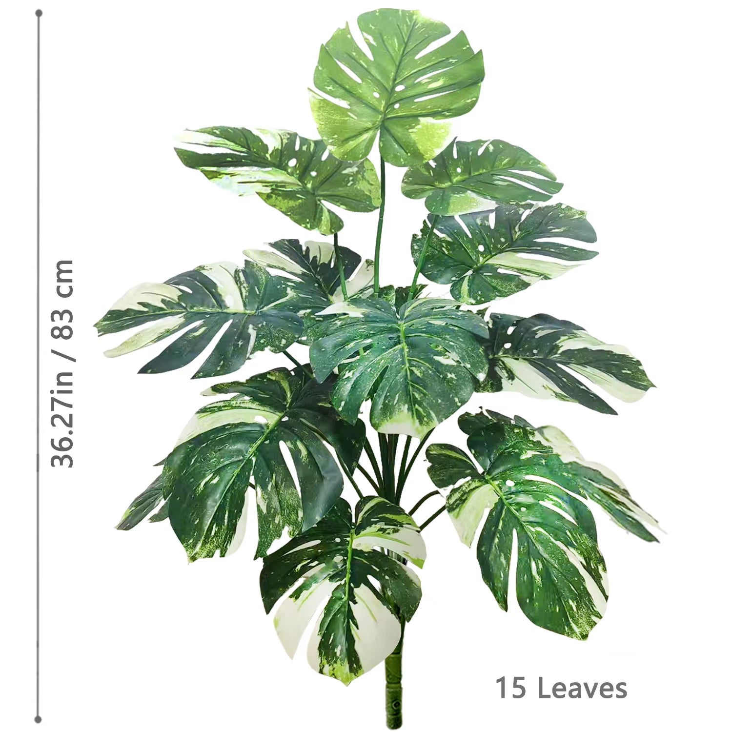 Elevate Your Space with a Stunning 40-130Cm Artificial Monstera Plant - Perfect for Home, Garden, and Office Decor!