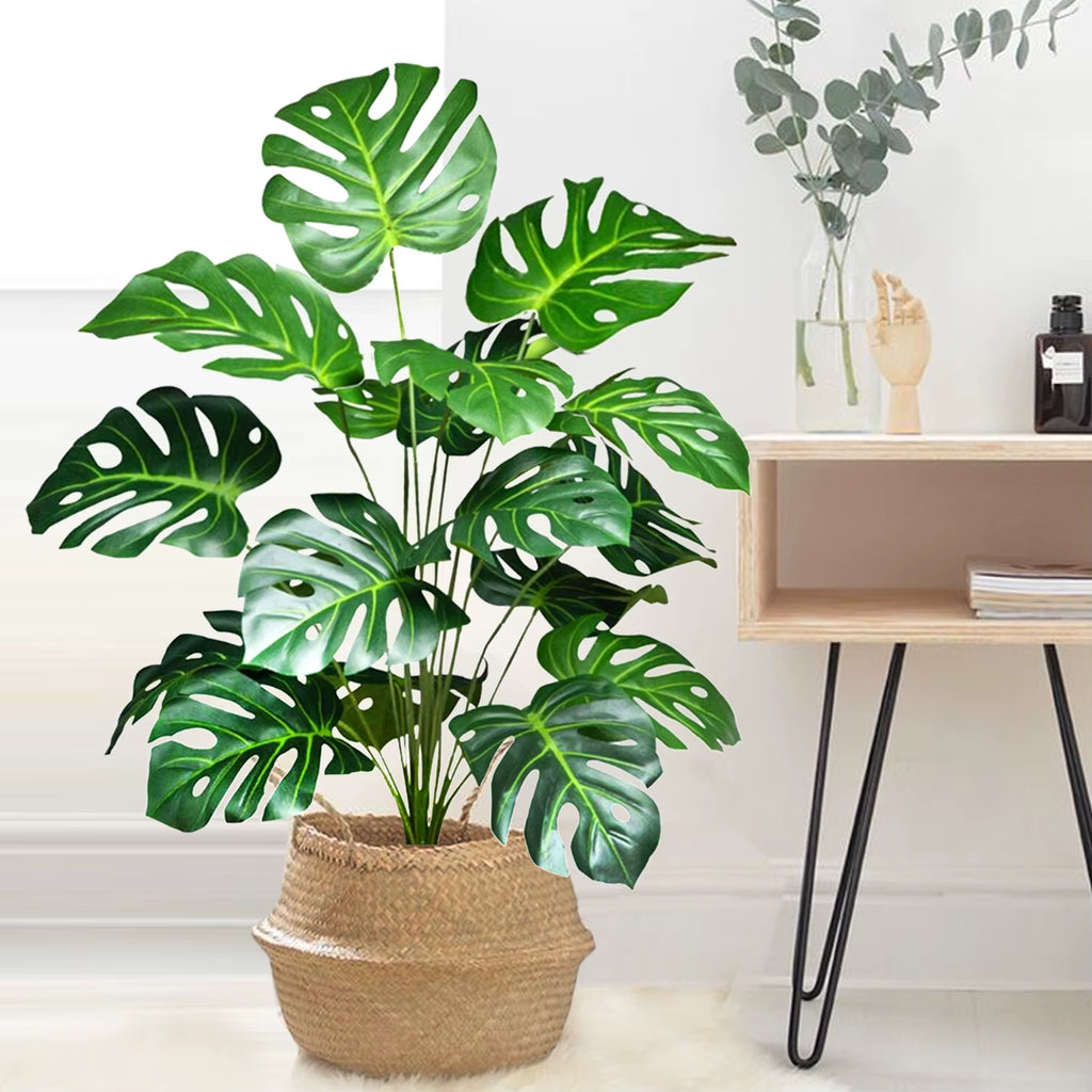 Elevate Your Space with a Stunning 40-130Cm Artificial Monstera Plant - Perfect for Home, Garden, and Office Decor!